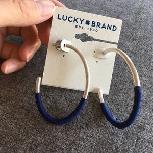 🍀 Lucky Brand 🍀 hoop earrings